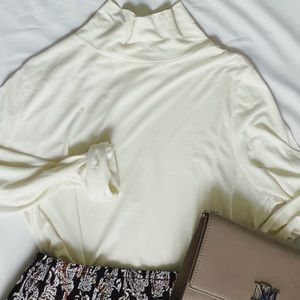 Anthropologie Basic Mock-neck